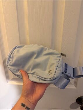 lululemon athletica Light Blue Belt Bag